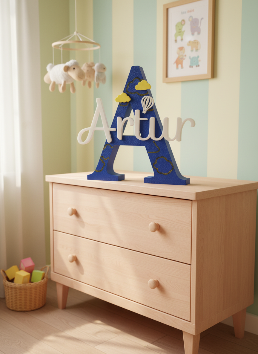 Nome personalizado decorativo